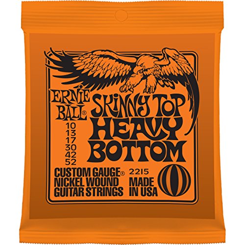 Ernie Ball P02215 SKINNY TOP HEAVY BOTTOM SLINKY NICKEL WOUND ELECTRIC GUITAR STRINGS - 10-52 GAUGE