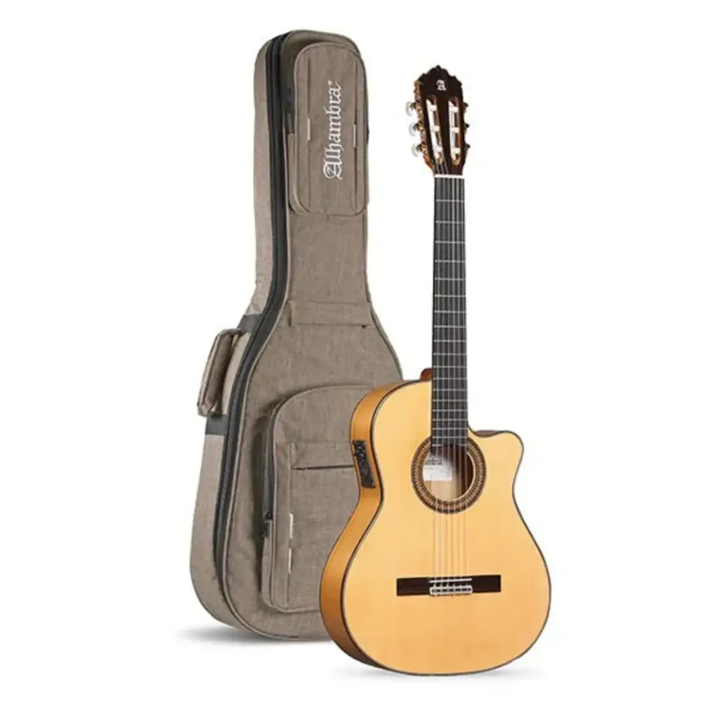 [6770 V] ALHAMBRA 7 Fc CW E8 GUITAR+ GIG BAG (9738)
