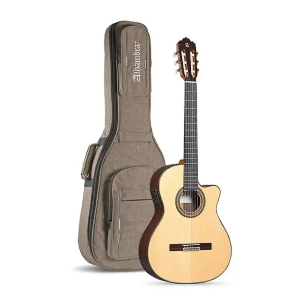 [7071 V] ALHAMBRA 7 P A CW E8 GUITAR+ GIG BAG (9738)