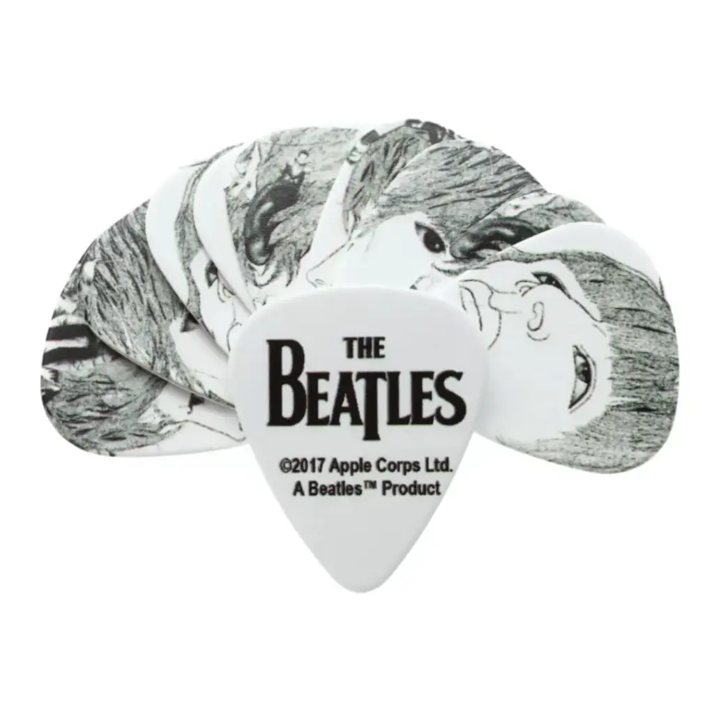 DADDARIO 1CWH4-10B1 10 BEATLES-PICK-REVOLVER-MED