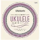 DADDARIO EJ65C SET CONCERT UKE CLEAR NYLON