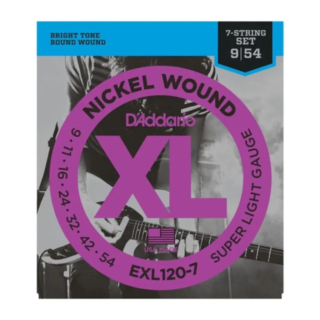 [EXL120-7] DADDARIO EXL120-7 SET ELEC GTR XL SUP LITE 7STR
