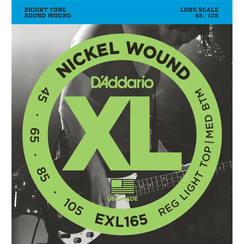 DADDARIO EXL165 SET BASS XL 45-105 LONG SCALE 