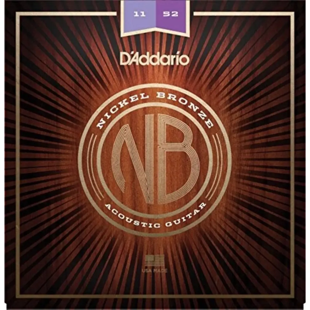 DADDARIO NB1152 SET AC NICKEL BRNZE CST LITE