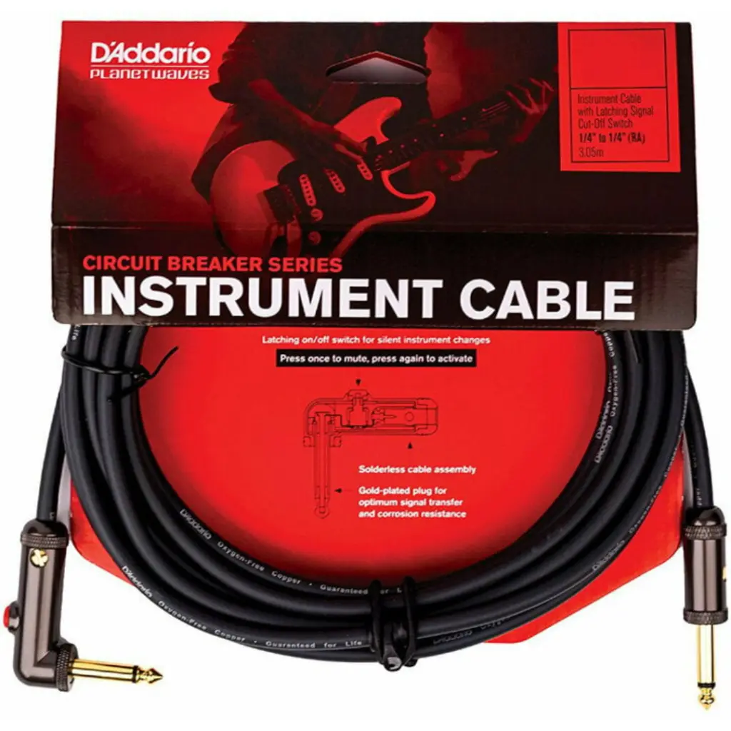 [PW-AGLRA-10] DADDARIO PW-AGLRA-10 10' CRCBRKR LATCHING INST RA