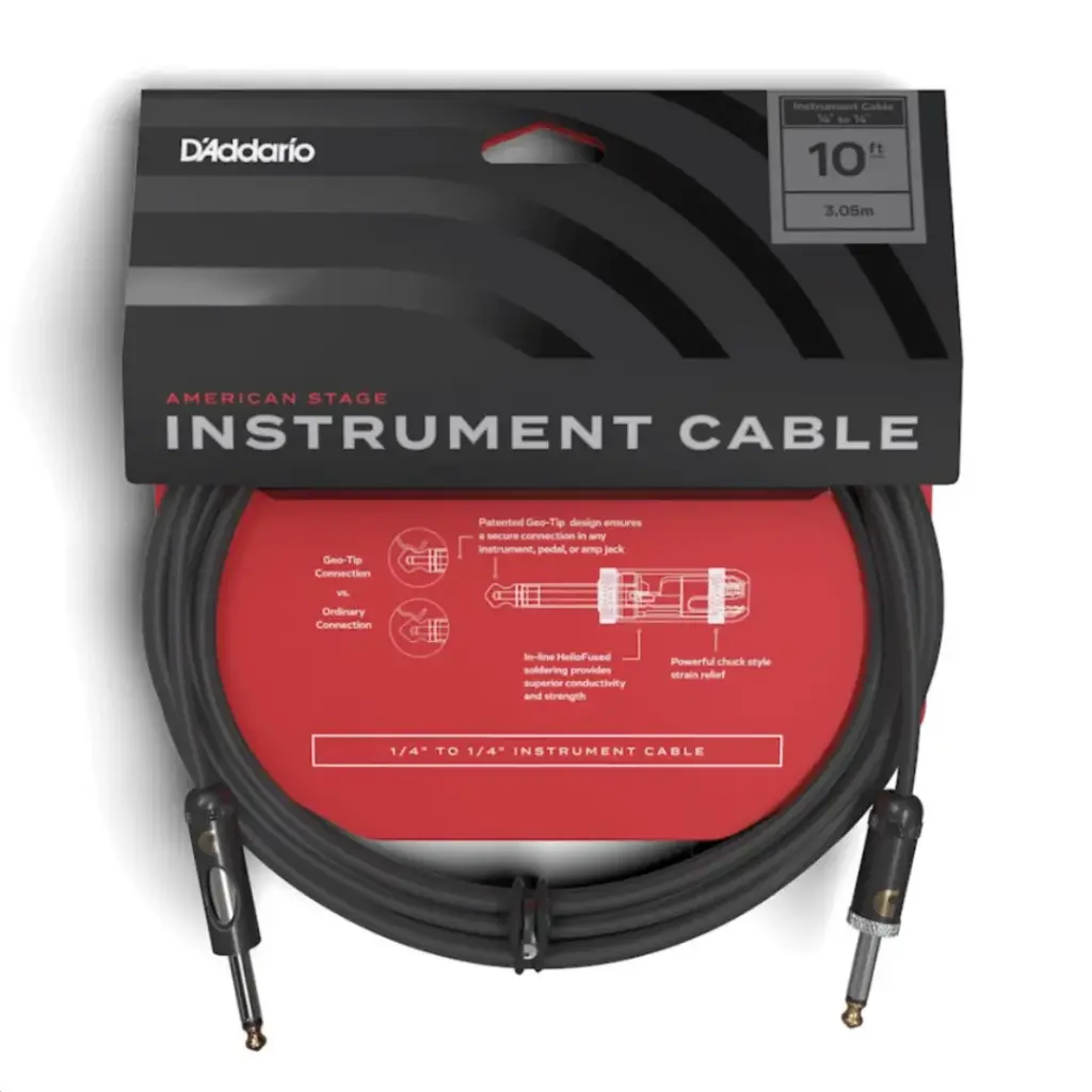 [PW-AMSK-10] DADDARIO PW-AMSK-10 AMERICAN STAGE KS CABLE-10'