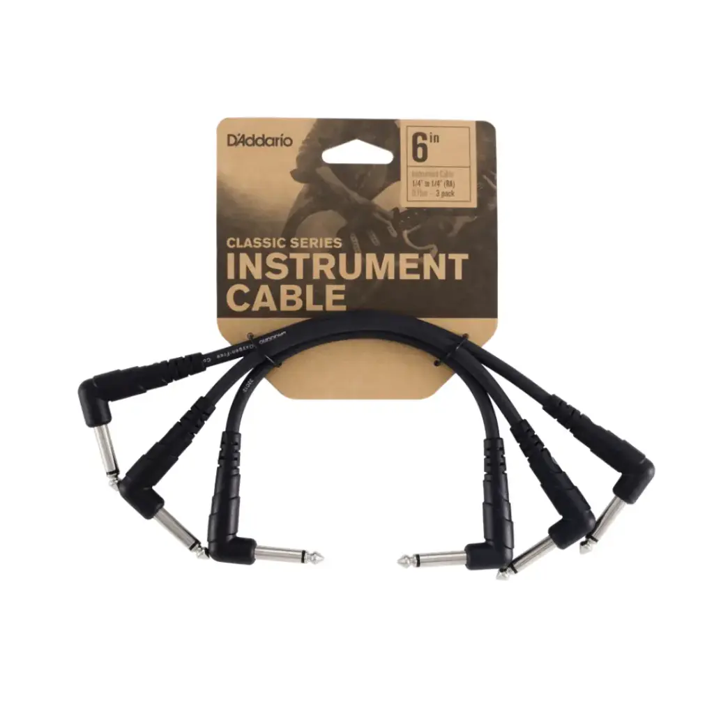 [PW-CGTP-305] DADDARIO PW-CGTP-305 .5 CLS SER 1/4 PATCH CBL 3PK