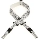 DIMARZIO DD2242 STEVE VAI CLIPLOCK, ART STRAP, WHITE
