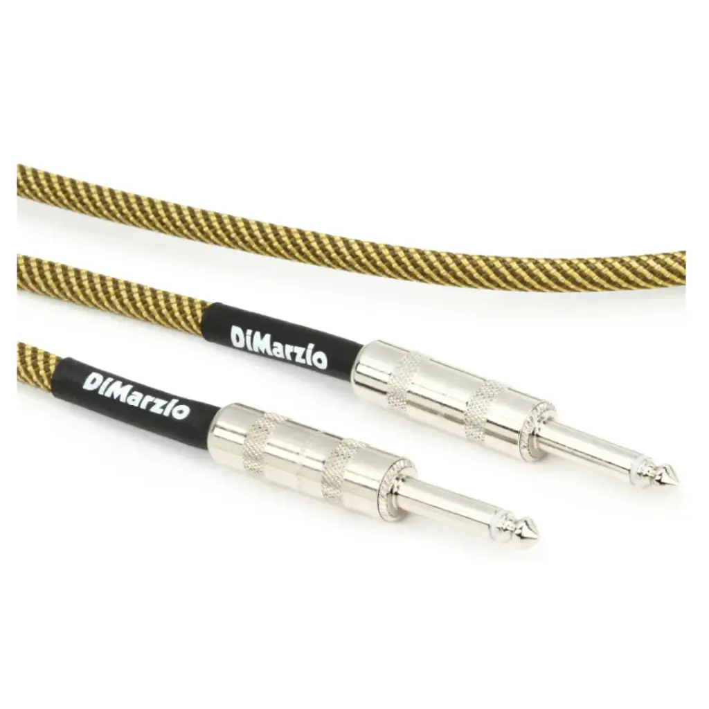 [EP1710SSVT] DIMARZIO OVERBRAID CABLE,10 FT VINTAGE TWEED