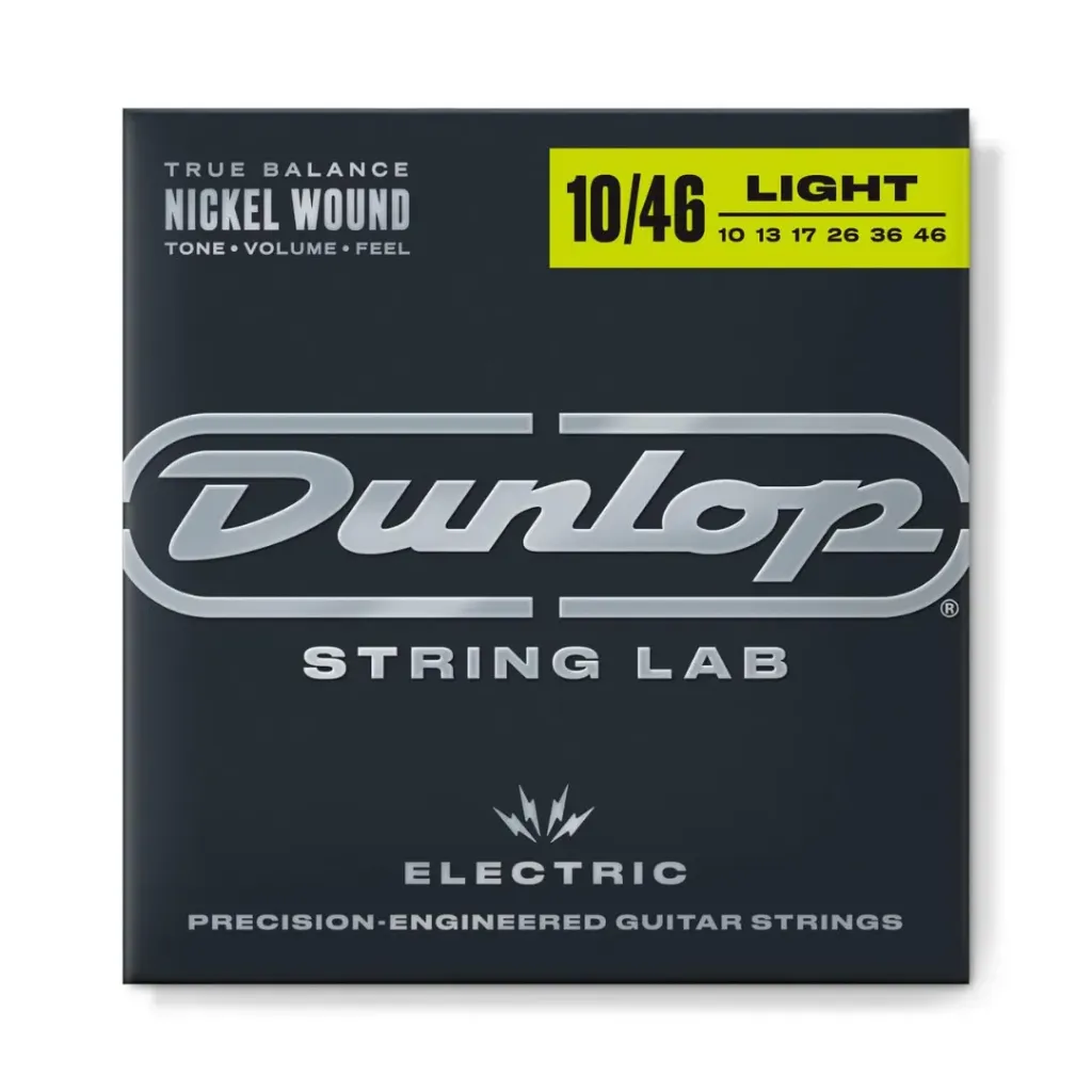 [DEN1046] Dunlop DEN1046 Electric Guitar String Set, True Balance Nickel Wound 0.10 - 0.46 Medium Gauge