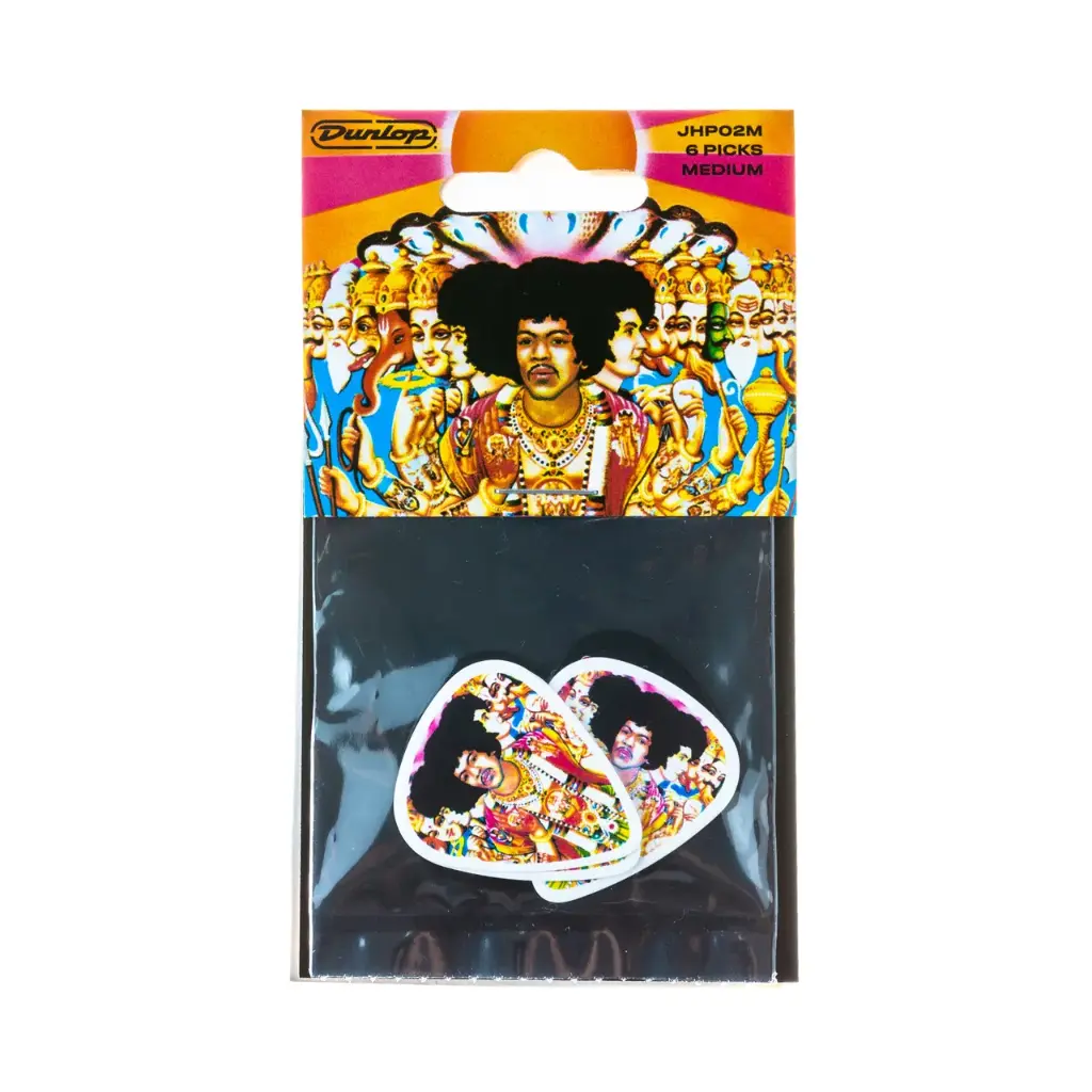 DUNLOP JHP02M HENDRIX BOLD AS LOVE-6/PLYPK