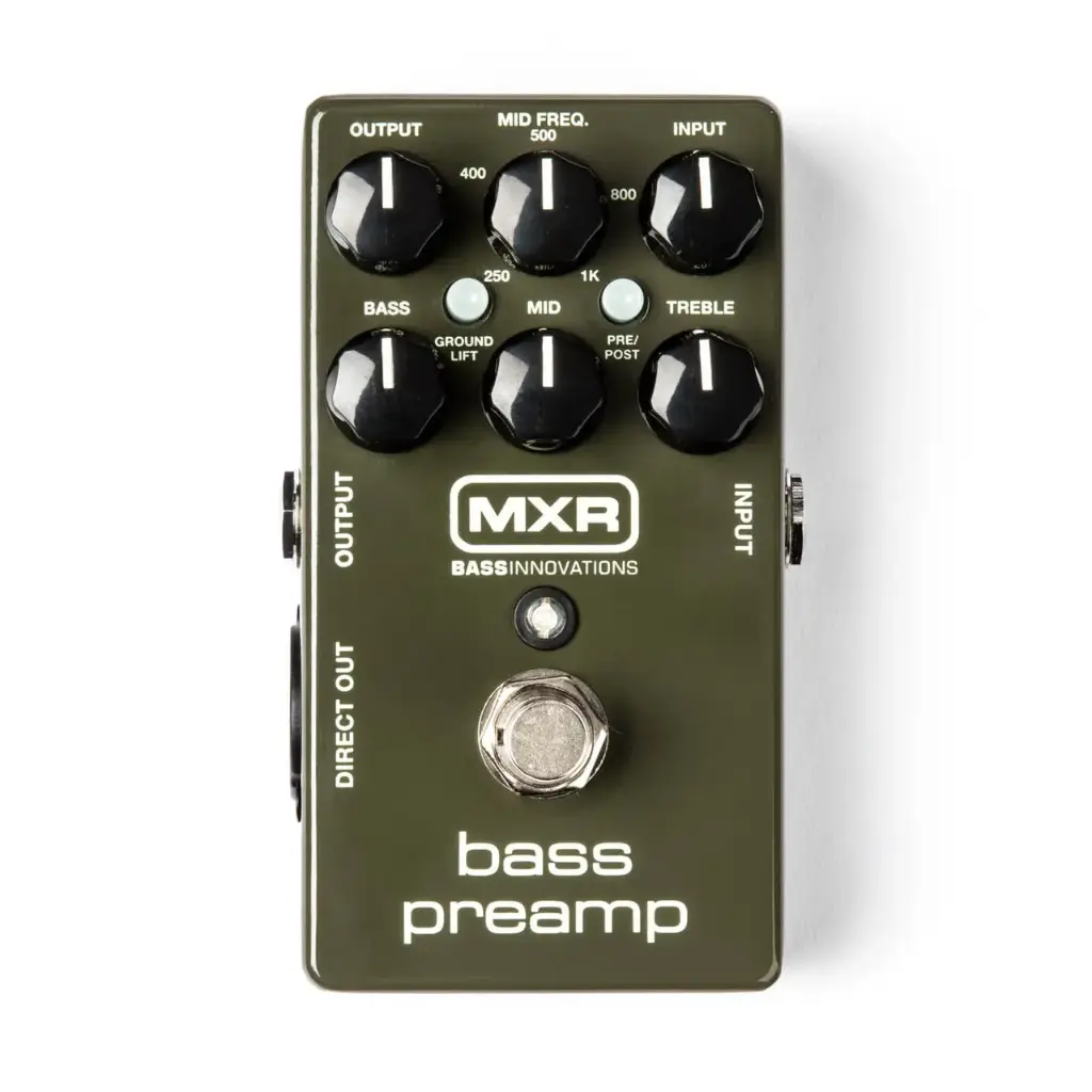 DUNLOP M81 MXR BASS PREAMP-EA