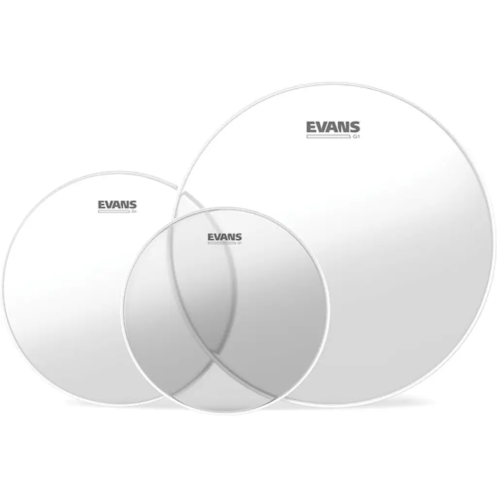 EVANS ETP-G1CLR-R TOMPACK: G1 CLR 10,12,16"-RCK