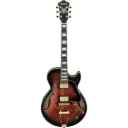 IBANEZ AG95QA-DBS HOLLOW BODY ELECTRIC GUITAR