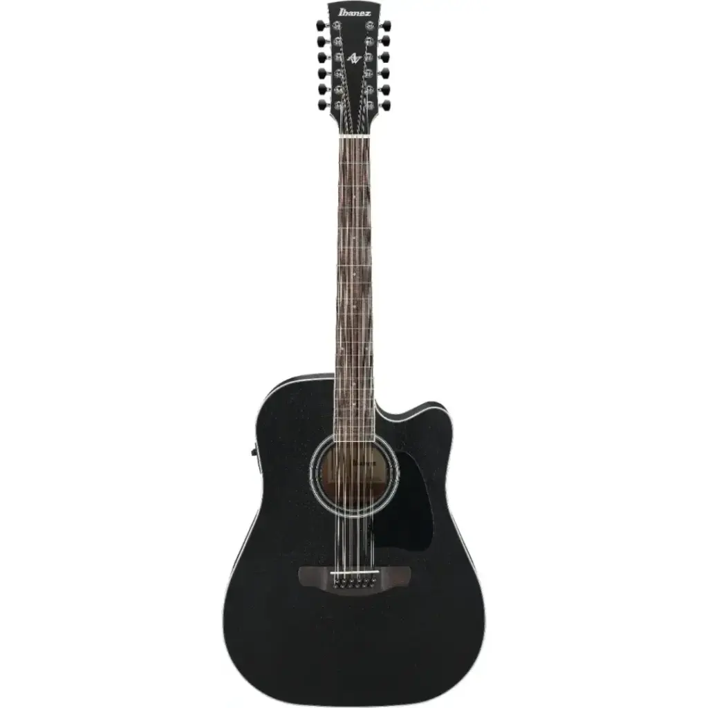 IBANEZ AW8412CE-WK ELECTRIC AC. GUITAR 12 STR