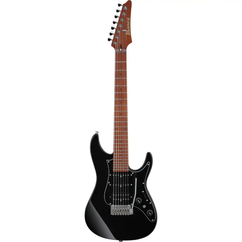 IBANEZ AZ24047-BK ELECTRIC GUITAR W/CASE 7 STR
