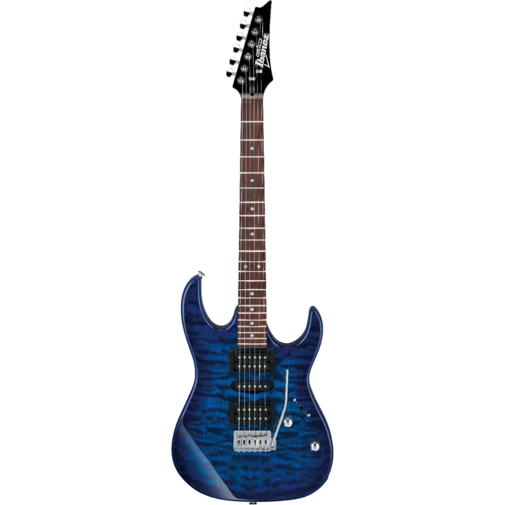 IBANEZ GRX70QA-TBB ELECTRIC GUITAR