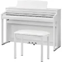 KAWAI CA401W DIGITAL PIANO WITH BENCH