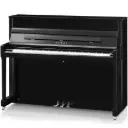 KAWAI K-200M/PEP UPRIGHT PIANO W/BENCH-EBONY POLISH-(114cm)