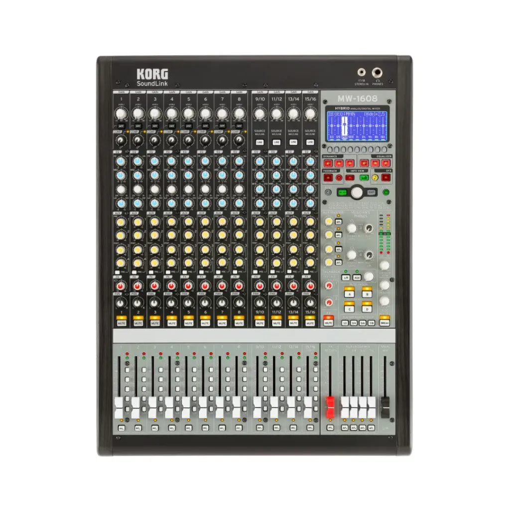 [MW-1608-BK] KORG MW-1608-BK AUDIO MIXER