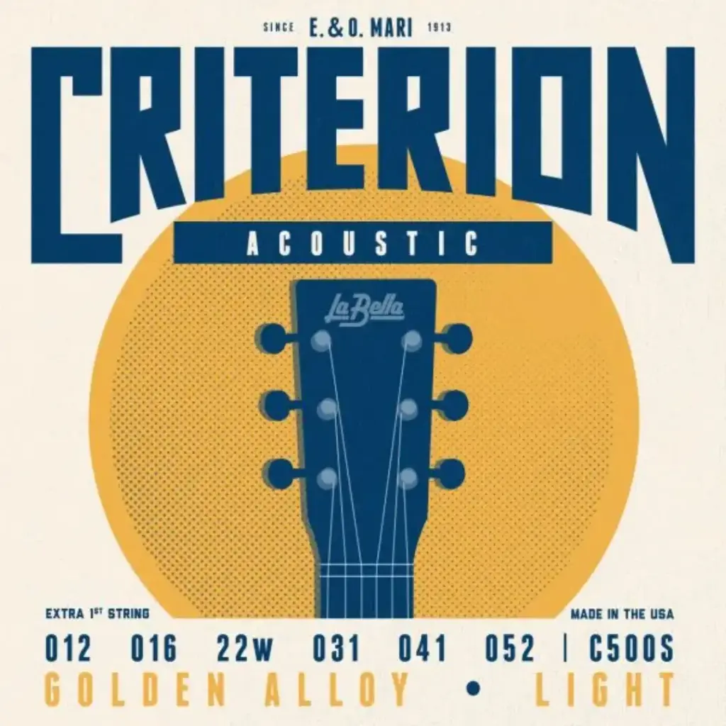 [C500S] LABELLA C500S SET CRITERION ACOUS GTR GLDN ALLOY LITE