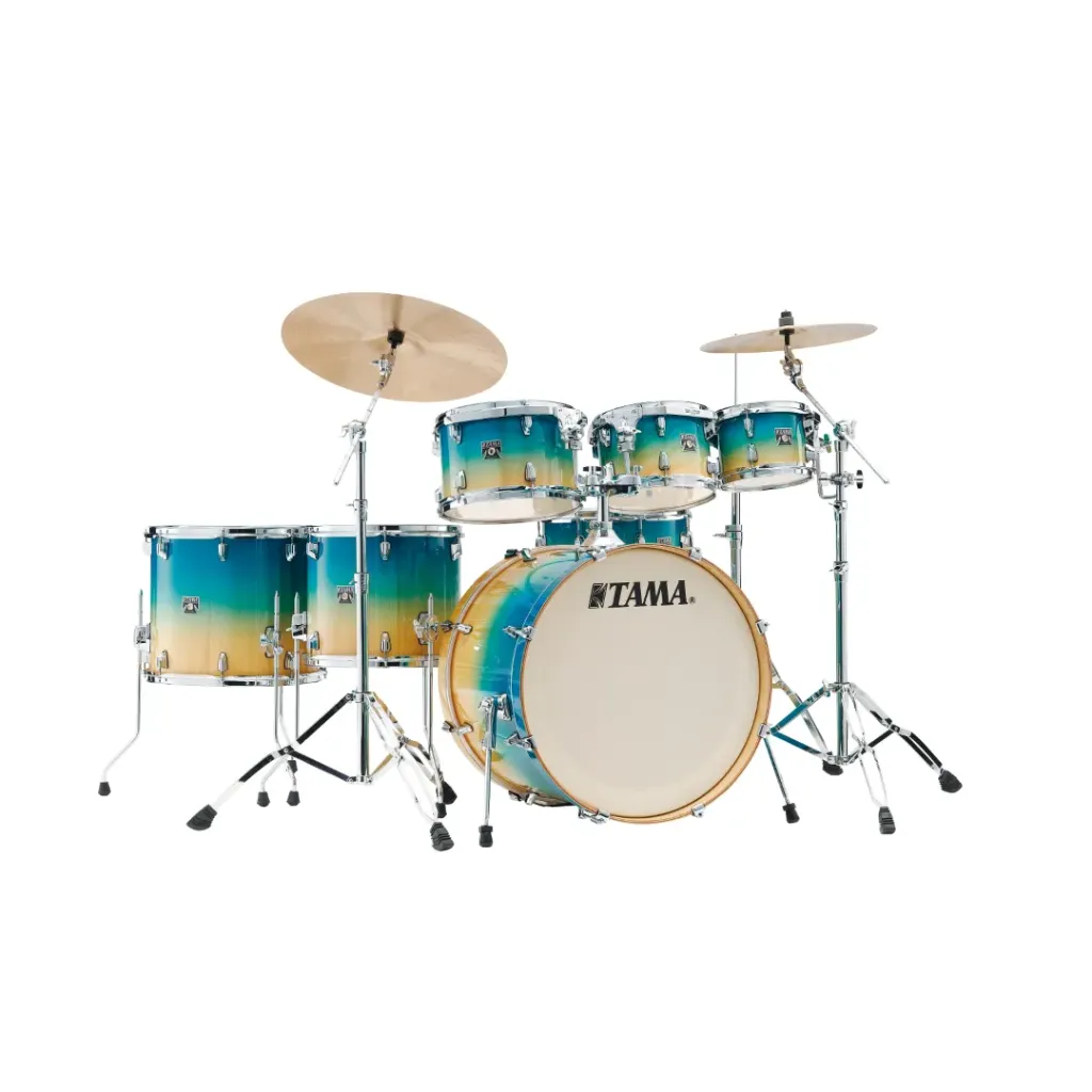 [CL72RSP-CLP] TAMA CL72RSP-CLP 7-pc drum shells - without hardware-throne-cymbals