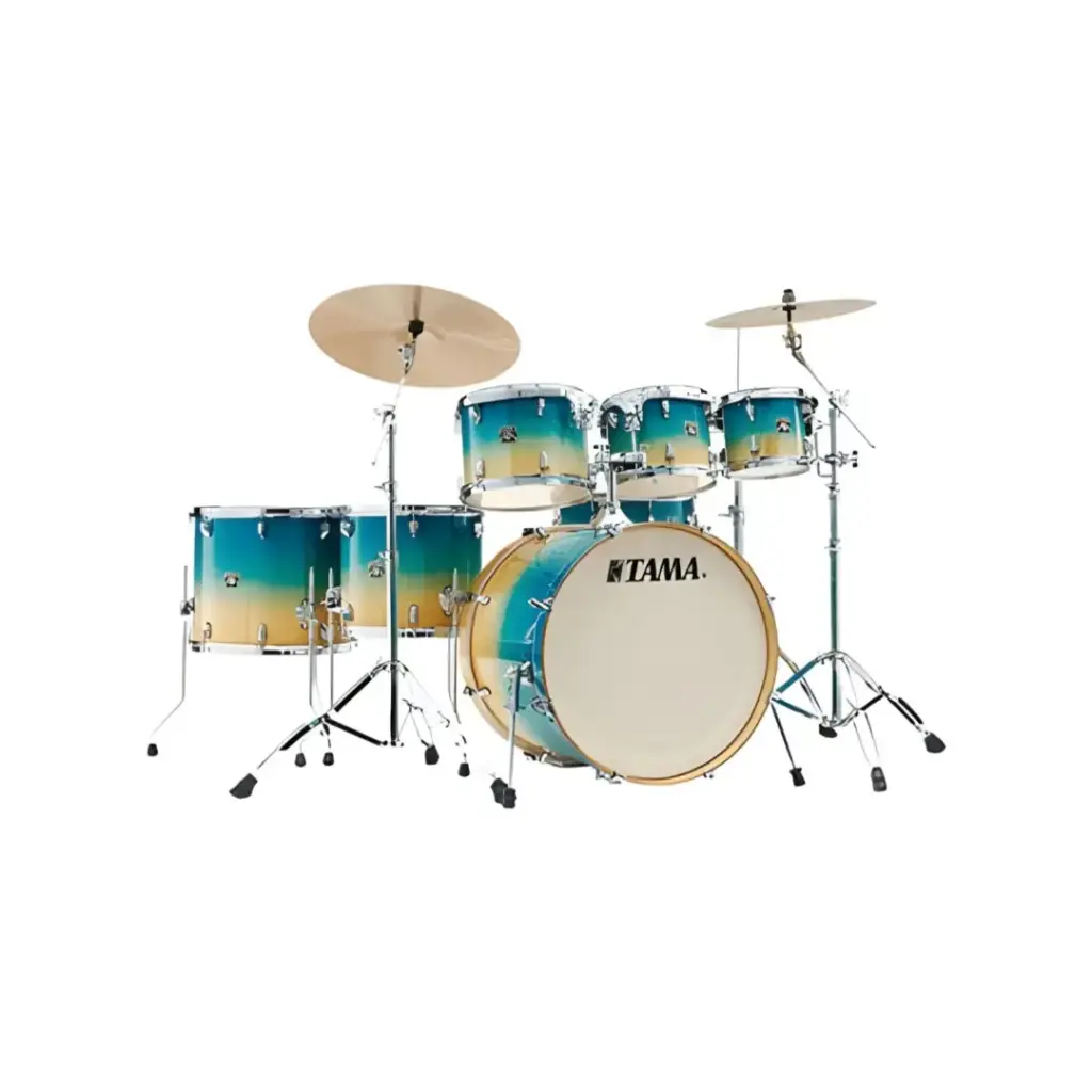TAMA CL72RSP-CLP 7-pc drum shells - without hardware-throne-cymbals