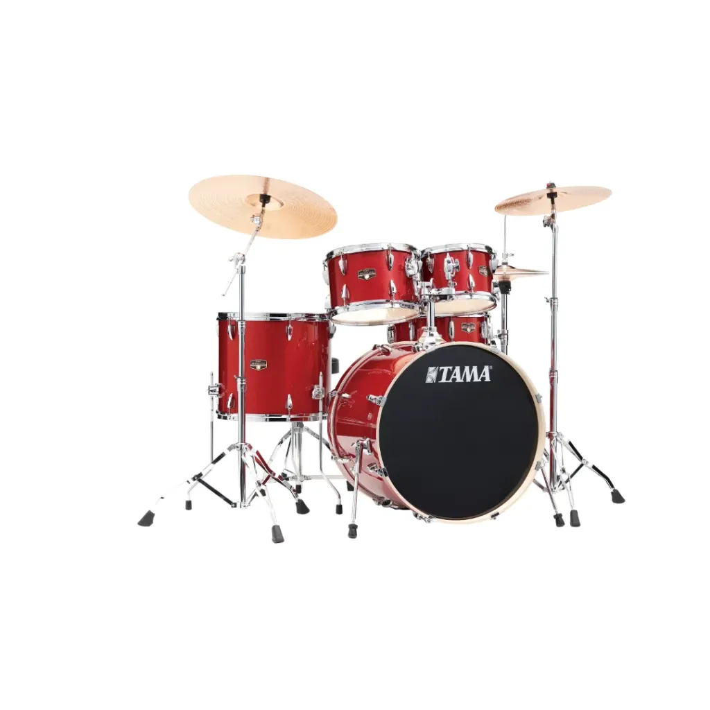 [IP52H6W-BRM] Tama Imperialstar IP52H6W BRM 5-Pieces Acoustic Drum Kit-Burnt Red Mist