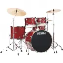 Tama Imperialstar IP52H6W BRM 5-Pieces Acoustic Drum Kit-Burnt Red Mist 