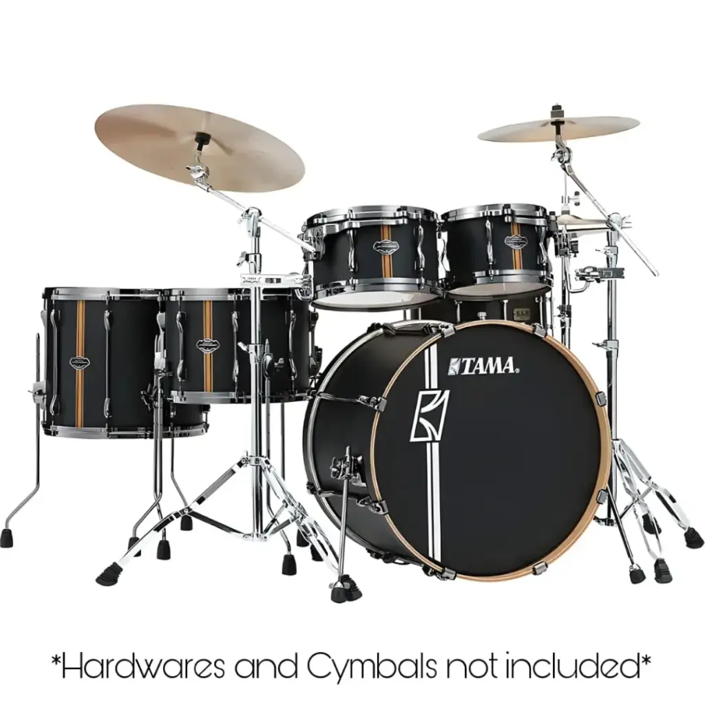 TAMA ML62HZBN2-FBV 6-pc drum shells - without hardware-throne-cymbals