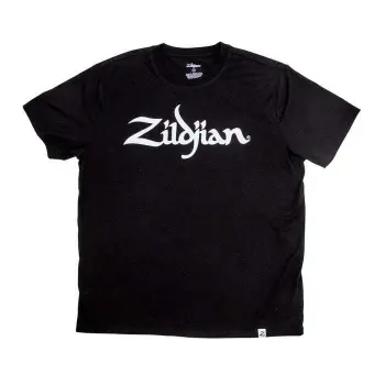 [T3012] ZILDJIAN T3012 Zildjian Classic Logo Tee, Black – Large