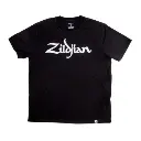 ZILDJIAN T3012 Zildjian Classic Logo Tee, Black – Large