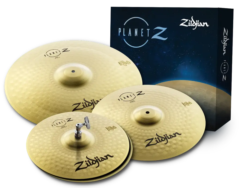 ZILDJIAN ZP4PK Planet Z Complete Cymbal Pack (14H,16C,20R)