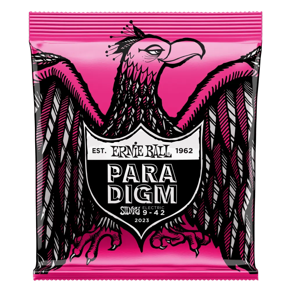 Ernie Ball P02023 SUPER SLINKY PARADIGM ELECTRIC GUITAR STRINGS - 9-42 GAUGE