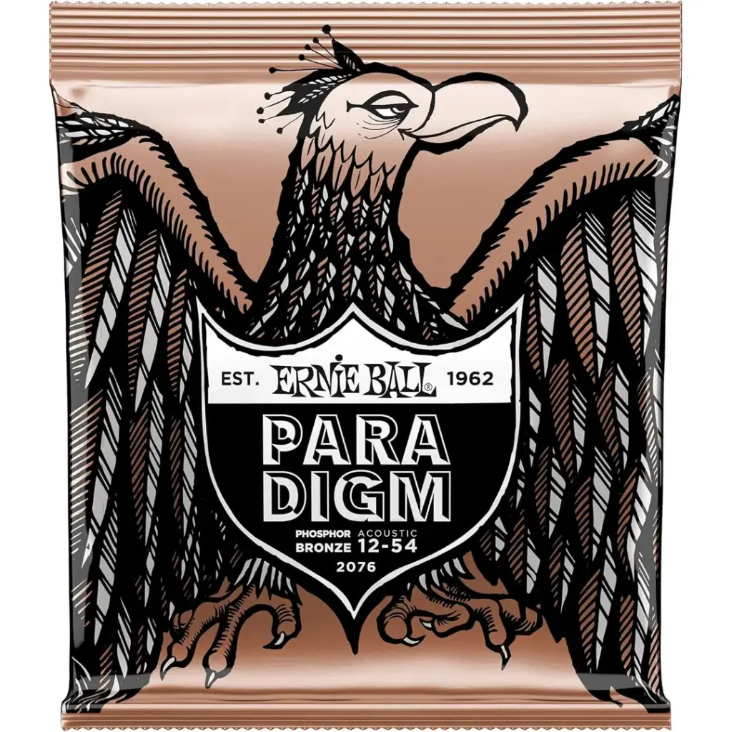 [P02076] Ernie Ball P02076 PARADIGM MEDIUM LIGHT PHOSPHOR BRONZE ACOUSTIC GUITAR STRINGS - 12-54 GAUGE