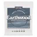 Ernie Ball P02348 LIGHT EARTHWOOD BELL BRONZE ACOUSTIC GUITAR STRINGS 11-52