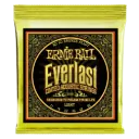 Ernie Ball P02558 EVERLAST LIGHT COATED 80/20 BRONZE ACOUSTIC GUITAR STRINGS - 11-52 GAUGE