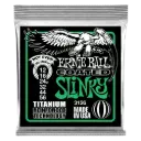 Ernie Ball P03126 NOT EVEN SLINKY COATED TITANIUM RPS ELECTRIC GUITAR STRINGS - 12-56 GAUGE