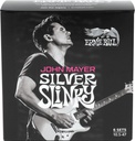 Ernie Ball P03817 JOHN MAYER SILVER SLINKY NICKEL WOUND ELECTRIC GUITAR STRINGS 6 PACK - 10.5-47 GAUGE