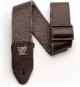 Ernie Ball P04135 2" TRI-GLIDE ITALIAN LEATHER STRAP - BROWN