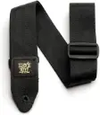 Ernie Ball P04139 2" SEATBELT WEBBING STRAP - BLACK