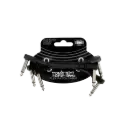 Ernie Ball P06443 FLEX PATCH CABLE 3IN - BLACK - 3 PACK