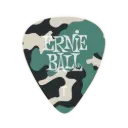 Ernie Ball P09221 CAMOUFLAGE CELLULOSE PICKS THIN 12-PACK