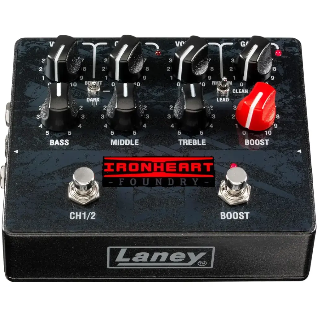 Laney IRF-LOUDPEDAL A TRUE 2 CHANNEL IRONHEART AMP FLAT ON THE FLOOR - 60 WATTS