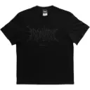 Ibanez IBAT011M T-Shirt Iron Label Black M Size