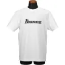 Ibanez IBAT008L Ibanez Logo T-shirt White-L
