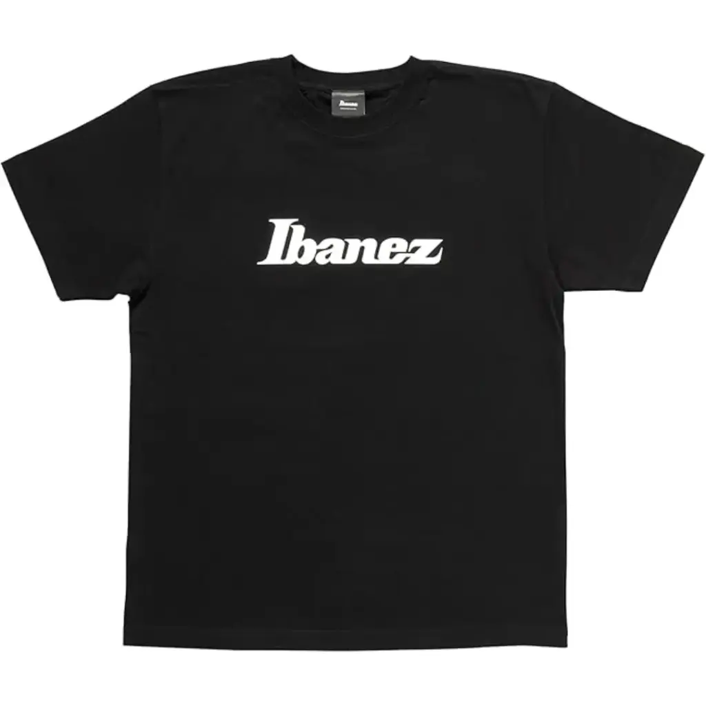 [IBAT007L] Ibanez IBAT007L Logo T-shirt Black - L