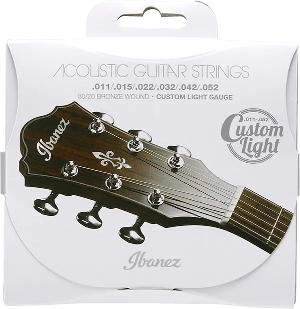 [IACS62C] IBANEZ IACS62C 80/20 Bronze acoustic guitar strings (11-52)