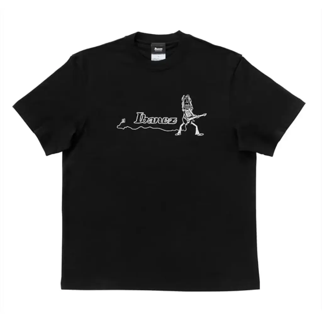 [IBAT012M] Ibanez T-Shirt By Paul Gilbert - Medium