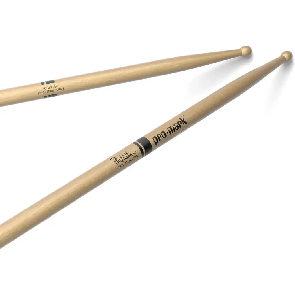 [TXPCW-1] Daddario ProMark Phil Collins Hickory Drumstick, Wood Tip